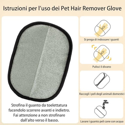 Petelio™ | Guanto Elimina Peli Senza Sforzo